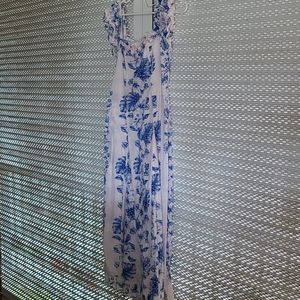 Hawaiian Mumu, Ruffle long dress